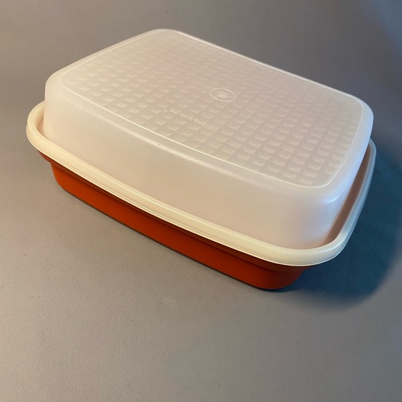 Tupperware Large Marinator Rectangle Container Season Serve Red - Picture 3 of 9